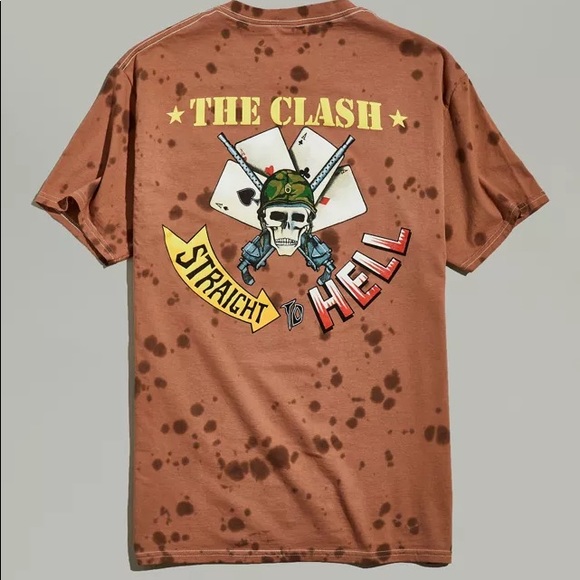 The Clash Straight To Hell Band T shirt - Picture 2 of 3